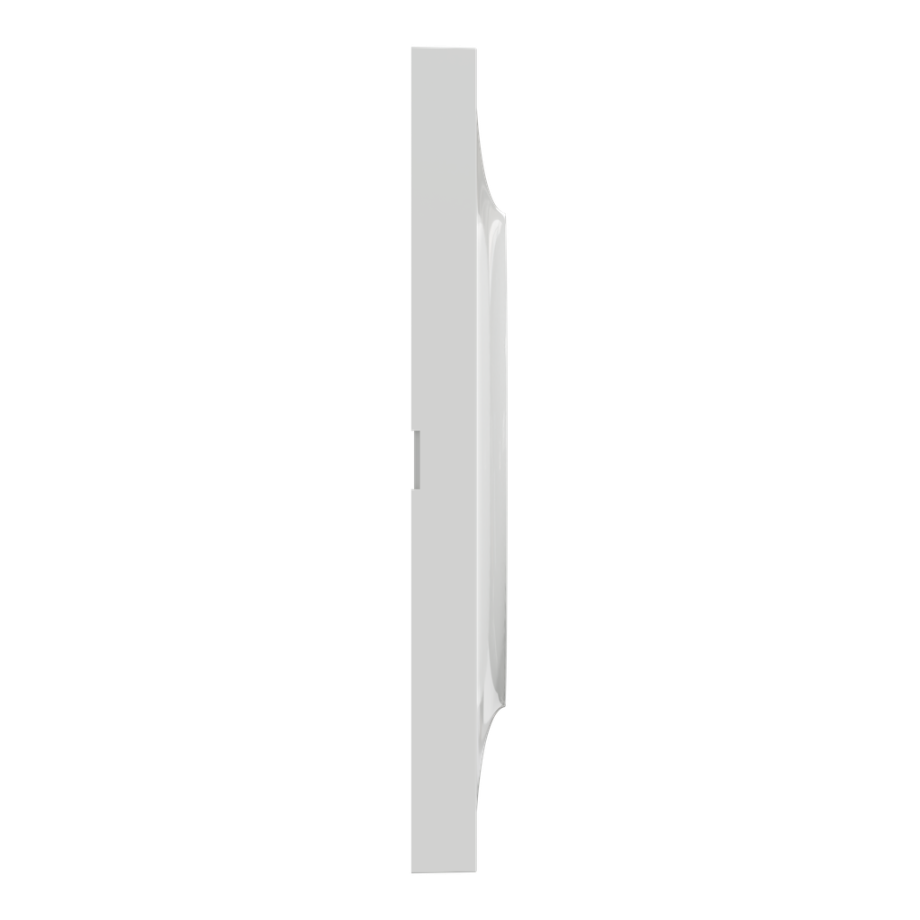 Odace 2011 Styl - plaque 3 postes H/V entraxe 71mm gris pierre