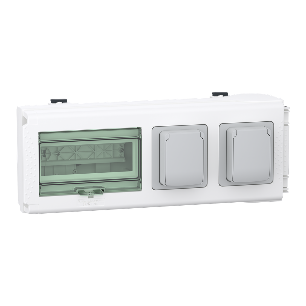 Canalis KNA - connecteur de dérivation 32A - 2 prises domestiques NF