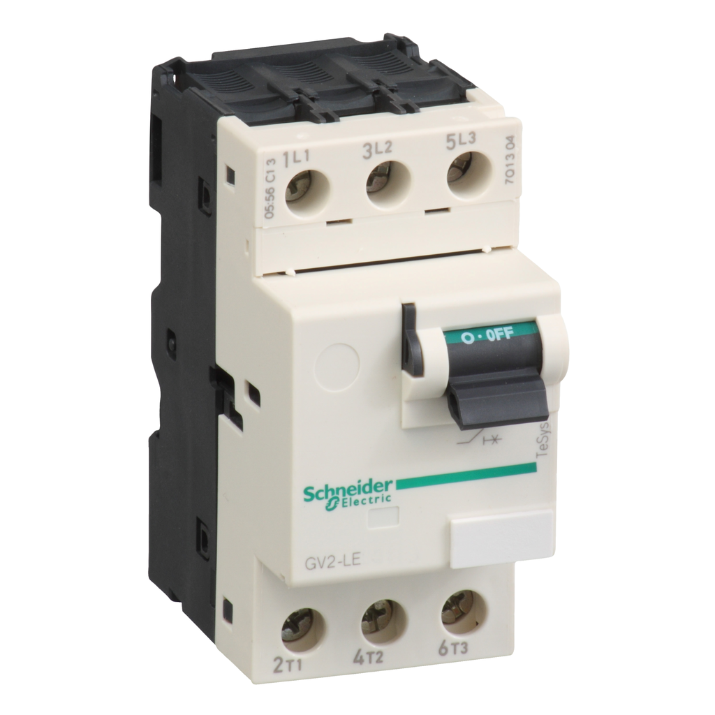 TeSys GV2LE - disjoncteur moteur - 25A - 3P 3d - déclencheur magnétique