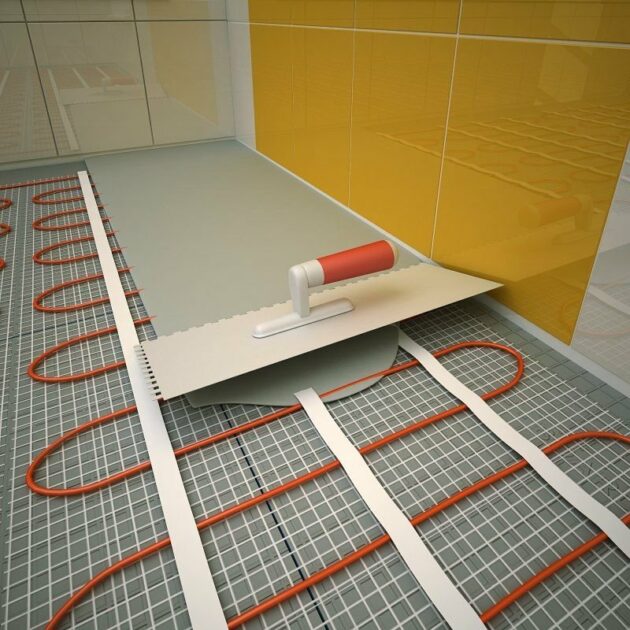Trame 1100W - Dynafloor STE - 120W/m² - Larg. 50cm - 230V