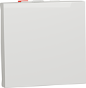 Unica - va-et-vient - 10A - connex rapide - 2 mod - Blanc - emballage en boîte