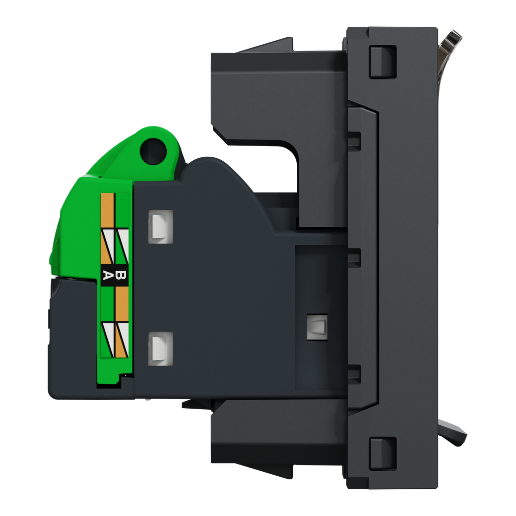 Unica - prise RJ45 simple - cat 6 FTP - 1 mod - Anthracite - méca seul