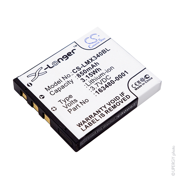 Accumulateur(s) Batterie lecteur codes barres 3.7V 850mAh