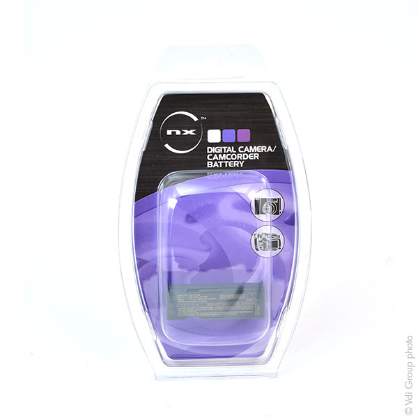 Blister(s) x 1 Batterie appareil photo - caméra 3.7V 700mAh