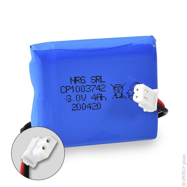 Batterie(s) Batterie télécommande universelle 3V 4000mAh