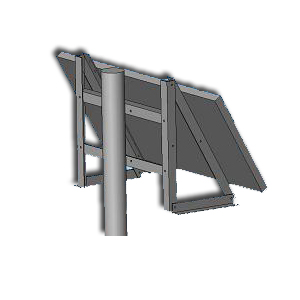 Unité(s) Adaptateur mat pour kit de fixation taille L