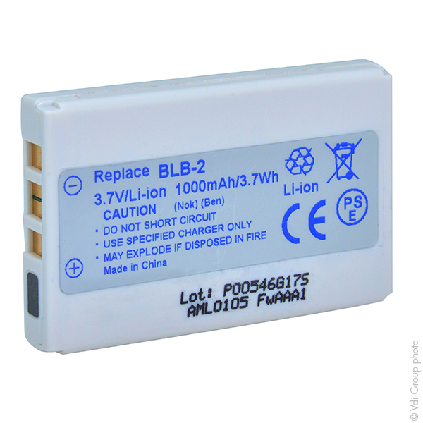 Blister(s) x 1 Batterie téléphone portable pour Nokia 3.7V 1000mAh