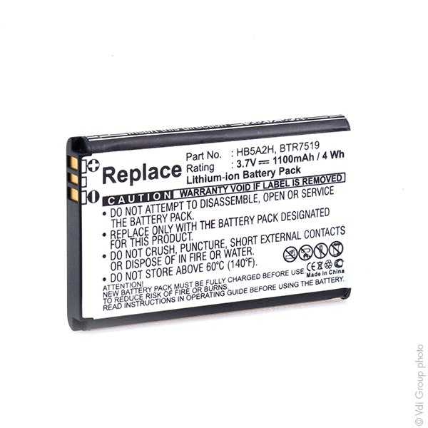 Blister(s) x 1 Batterie téléphone portable pour MTC 3.7V 1100mAh