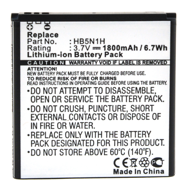 Blister(s) x 1 Batterie téléphone portable pour Huawei 3.7V 1800mAh