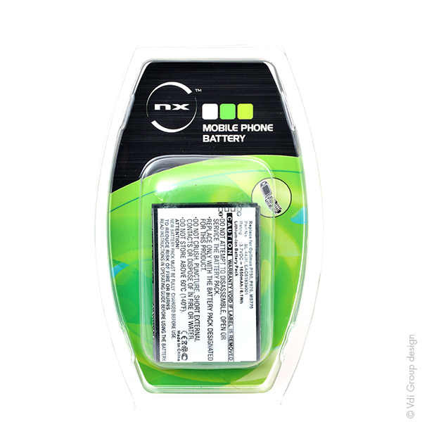 Blister(s) x 1 Batterie téléphone portable pour LG 3.7V 1650mAh