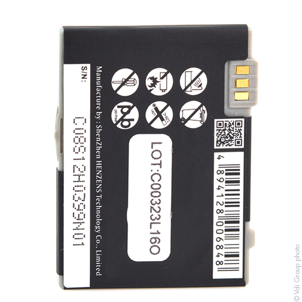 Blister(s) x 1 Batterie téléphone portable pour Siemens 3.7V 750mAh