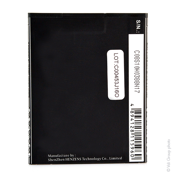 Blister(s) x 1 Batterie téléphone portable pour Mobiwire 3.8V 2000mAh