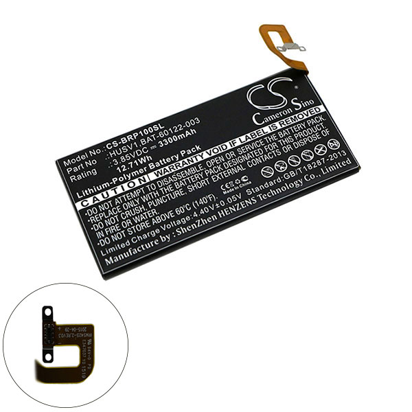 Blister(s) x 1 Batterie téléphone portable pour BlackBerry 3.85V 3300mAh