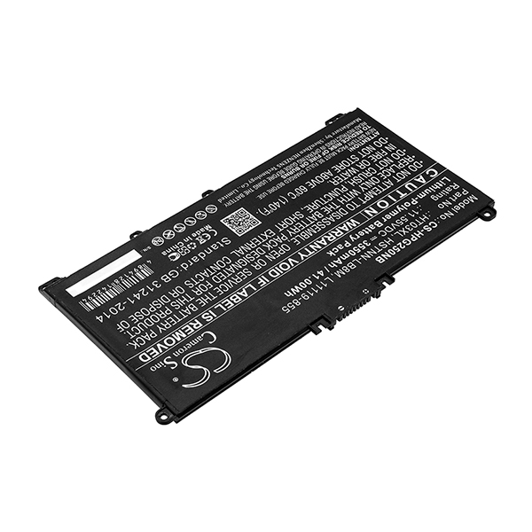 Batterie(s) Batterie ordinateur portable compatible HP 11.55V 3600mAh