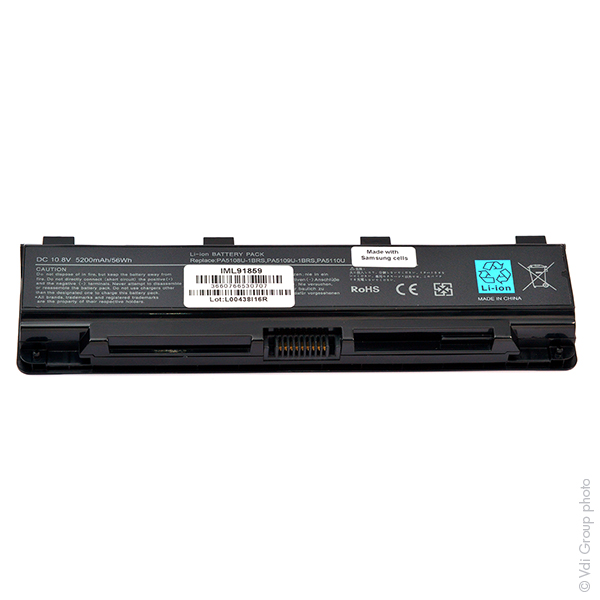 Batterie(s) Batterie ordinateur portable grande autonomie 10.8V 5200mAh