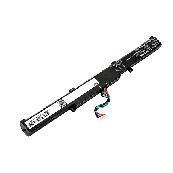 Batterie(s) Batterie ordinateur portable compatible Asus 15V 2600mAh