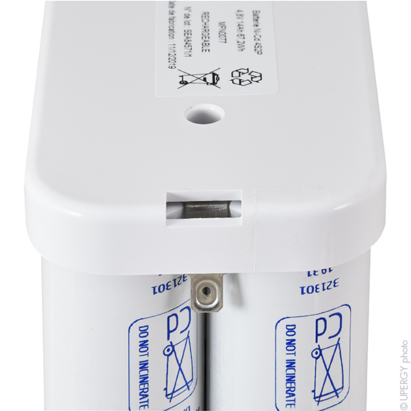 Pack(s) Batterie eclairage secours 8x F VT 4S2P ST2 4.8V 14Ah Cosse