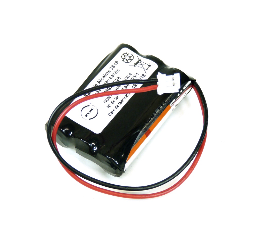 Pack(s) Batterie alcaline 3x AAA 3S1P 4.5V 1.46Ah PHR-2