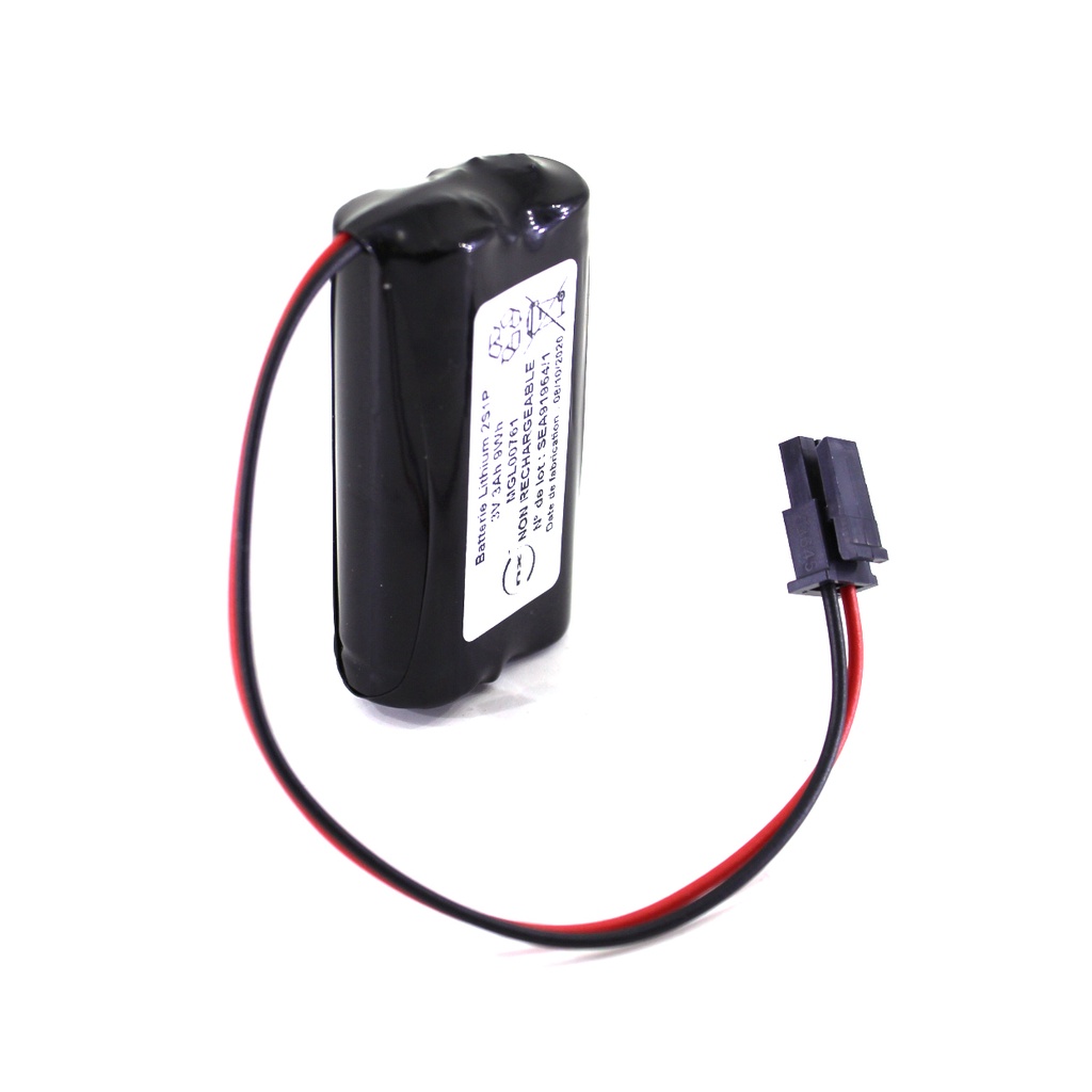 Pack(s) Batterie automate 4x 2/3A BR 2S2P ST6 6V 2.4Ah JAE