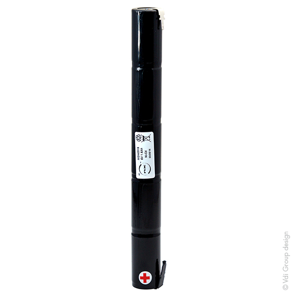 Pack(s) Batterie eclairage secours 5x SC VNT 5S1P ST4 6V 1.6Ah FAST