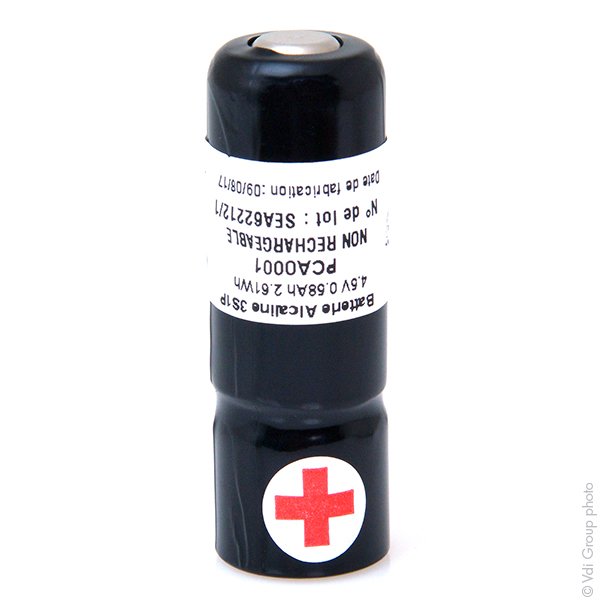 Pile(s) Batterie alcaline 3x LR50 3S1P ST4 4.5V 580mAh FT