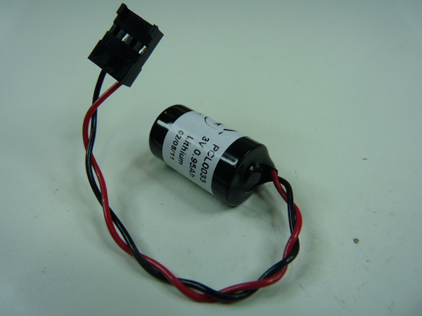 Pile(s) Batterie automate 1x 1/2AA CR 1S1P 3V 0.95Ah FC