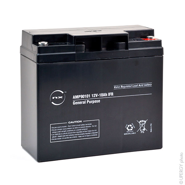 Unité(s) Batterie plomb AGM NX 18-12 General Purpose IFR 12V 18Ah M5-F