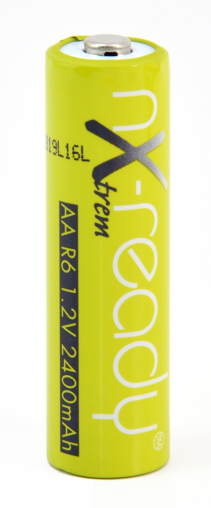 Blister(s) x 4 Accus Nimh blister x4 AA NX READY Xtrem 1.2V 2400mAh