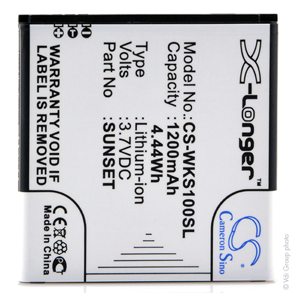 Blister(s) x 1 Batterie téléphone portable pour Blu 3.7V 1200mAh