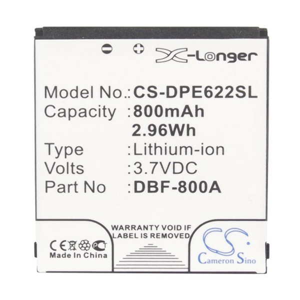 Blister(s) x 1 Batterie téléphone portable pour Doro 3.7V 800mAh