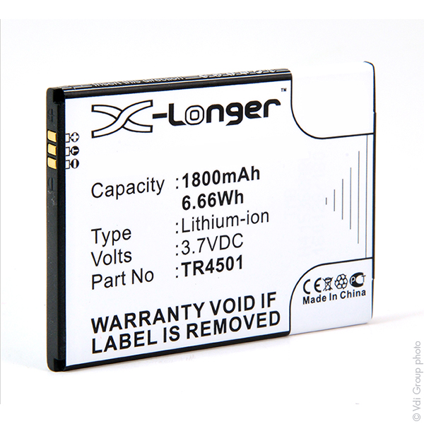 Blister(s) x 1 Batterie téléphone portable pour Archos 3.7V 1800mAh