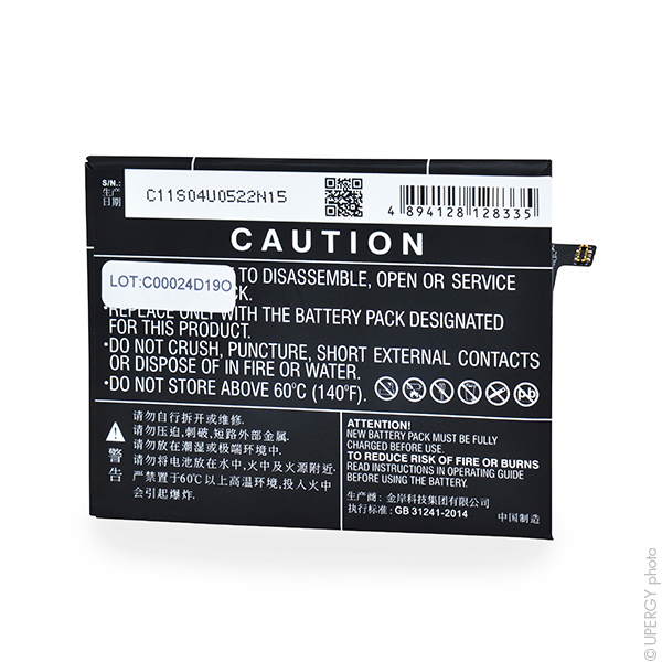 Unité(s) Batterie téléphone portable pour Huawei 3.85V 3300mAh