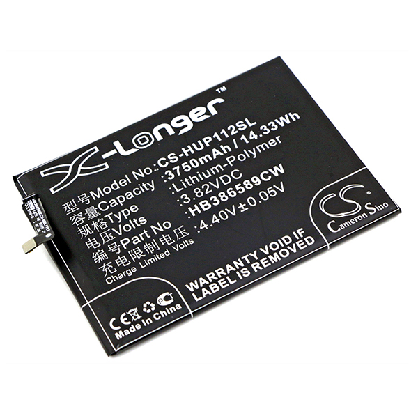 Batterie(s) Batterie téléphone portable pour Huawei 3.82V 3750mAh