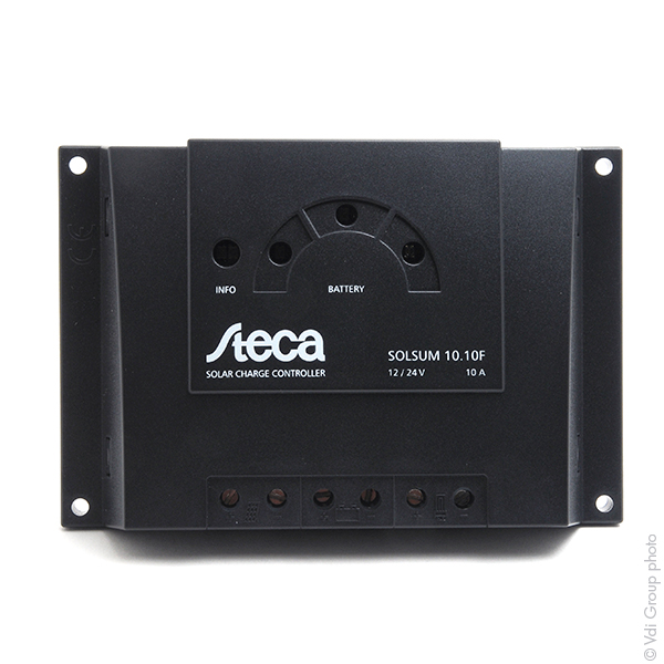 Unité(s) Régulateur Solaire PWM 12V/24V-10A Steca Solsum 10.10F