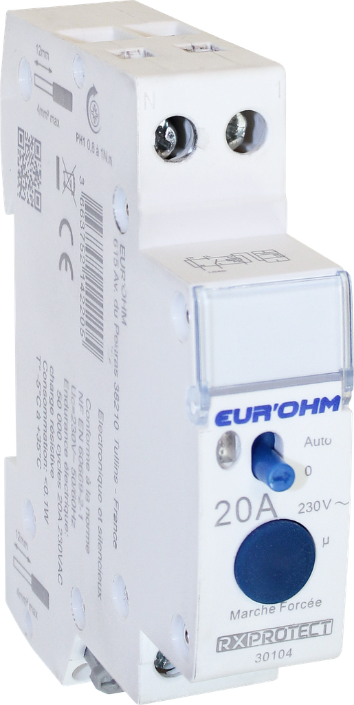 Contacteur Jour/Nuit 16A  1P+N 1F