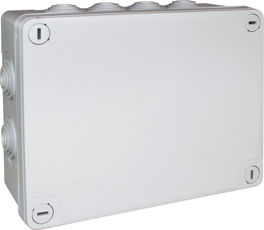 Bte IP55 à vis 1/4 tour 220x170x85 - 960° - 12 x Ø16-32