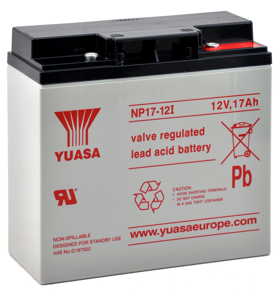 Batterie(s) Batterie plomb AGM YUASA NP17-12I 12V 17Ah M5-F