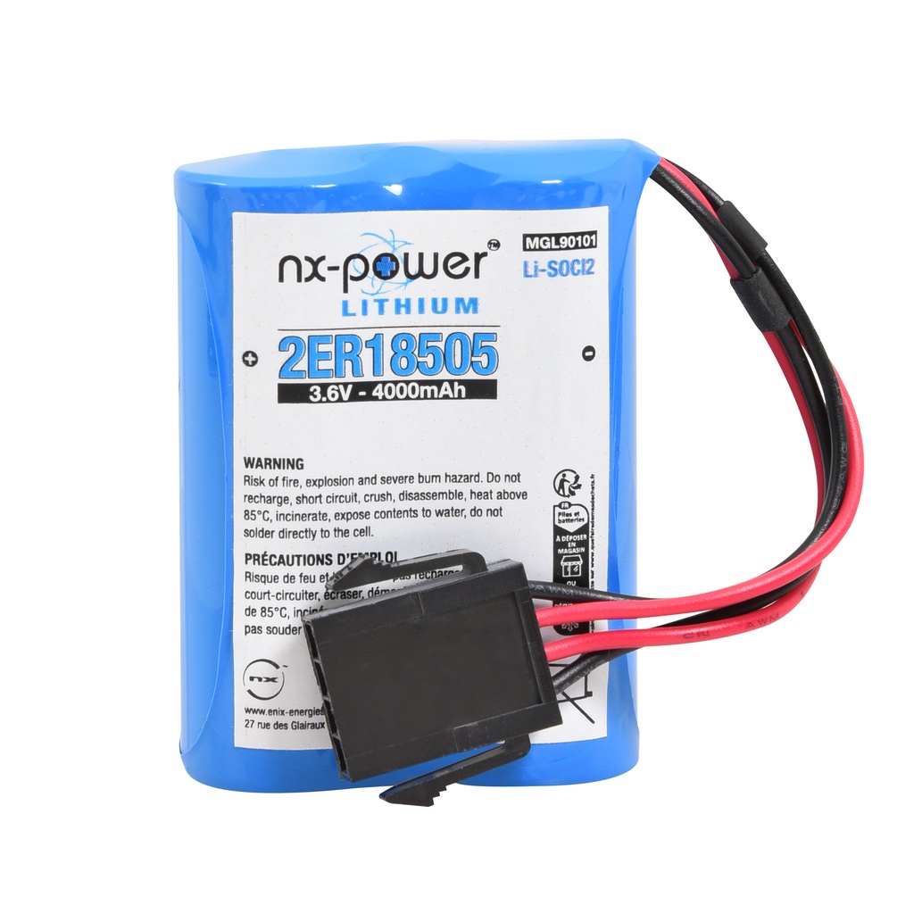 Unité(s) Batterie systeme alarme 3.6V 4000mAh