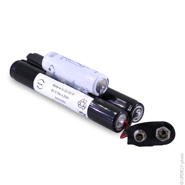 Pack(s) Batterie eclairage secours 3x VHT SC 3S1P ST4 3.6V 1.8Ah