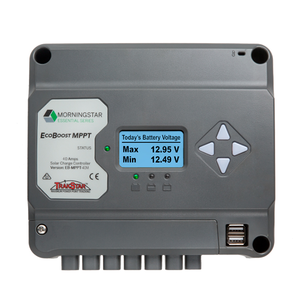 Unité(s) Regulateur MPPT 12V/24V 40A EcoBoost Morningstar