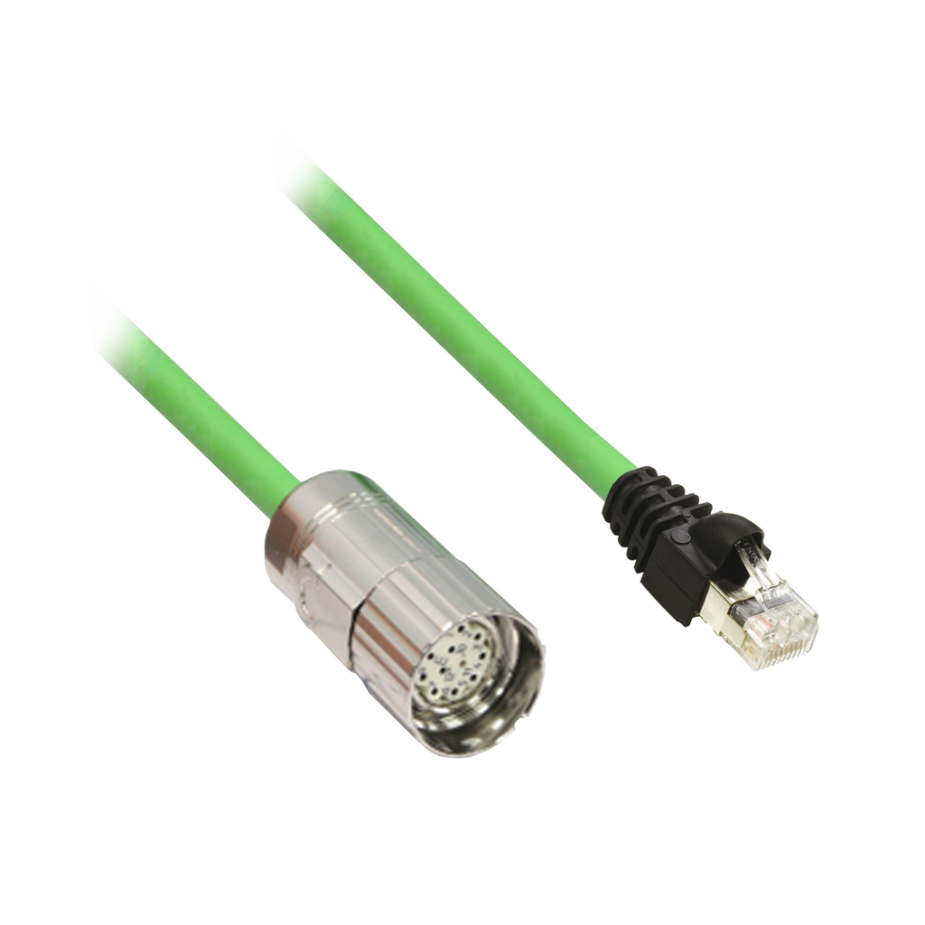 Lexium - câble codeur - longueur de câble : 30m - connecteur : RJ45, M23