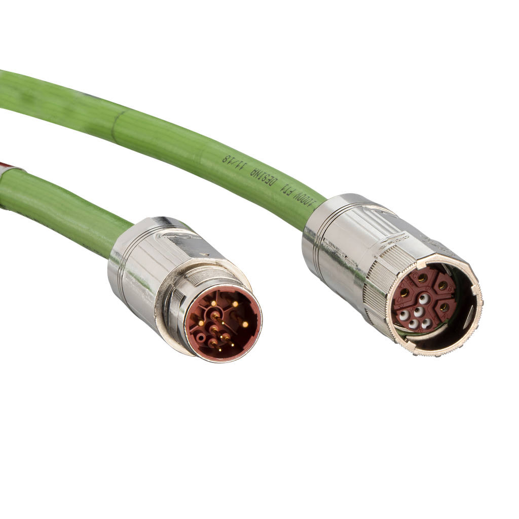 Lexium - Rallonge Cable OMC - pour servo SH3 - 1 Cable - 1.5mm² - M23 - 5m