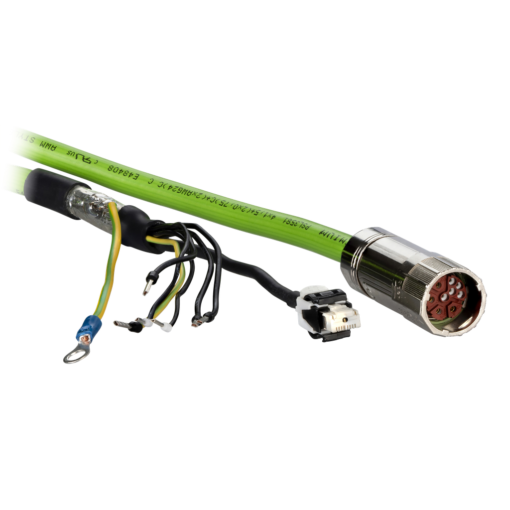 SH3 OMC - Câbles 4x1,5mm2 connecteur M17 longueur 400m