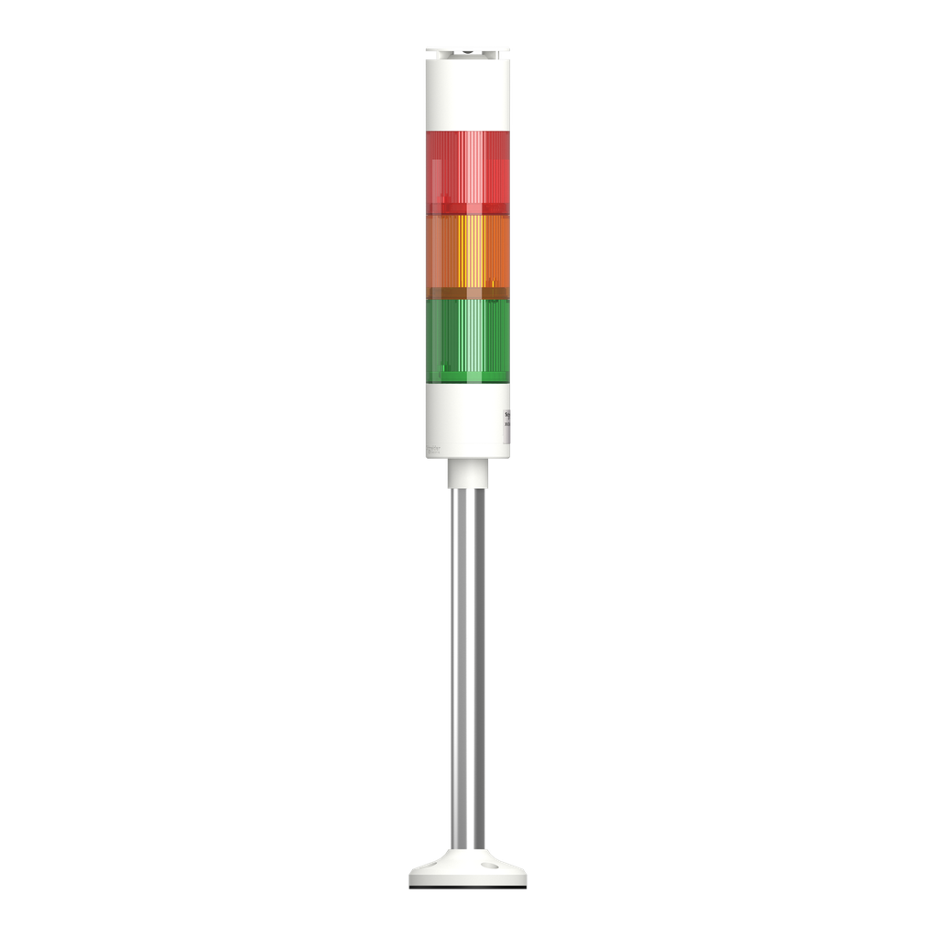 Harmony XVGK - Colonne monolithique - fixe R/O/V - 220/240V - buzzer - socle