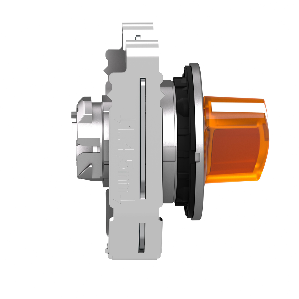 Harmony XB4 - tête bouton à manette lumineux - flush - 2 pos fix - orange