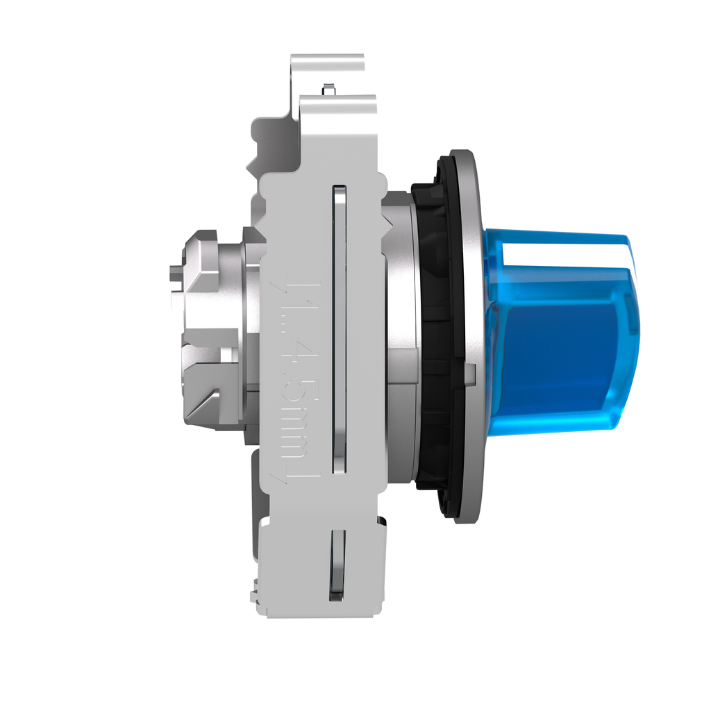 Harmony XB4 - tête bouton à manette lumineux - flush - 2 pos fix - bleu