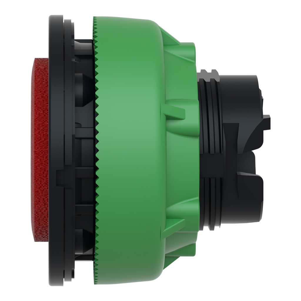 Harmony XB5 - tête bouton poussoir - flush - dépassant - marqué - rouge
