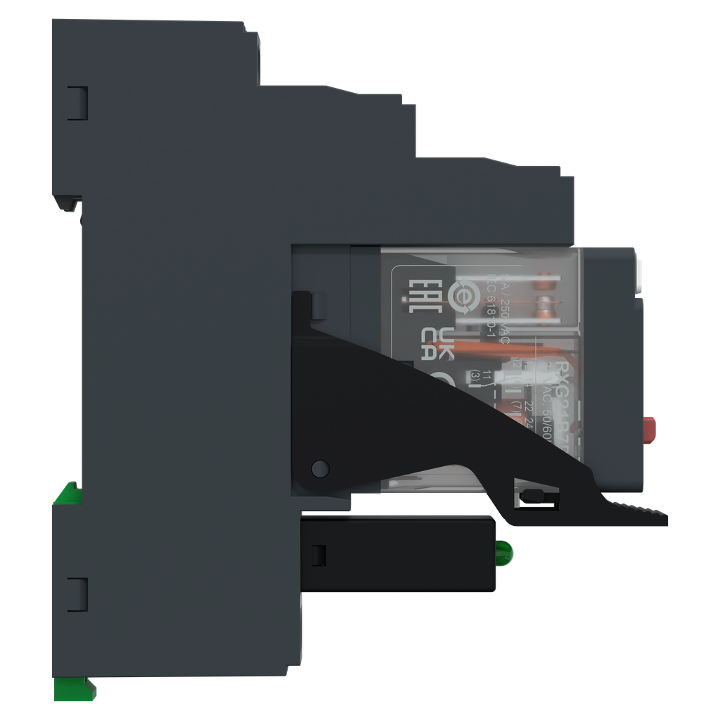 Harmony Relay RXG - relais embrochable monté sur embase - test - 2OF 5A - 24VAC