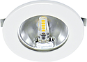 S307 - Encastré rond blanc Ø70mm, LED G4 1,8W 3000K 150lm incl.