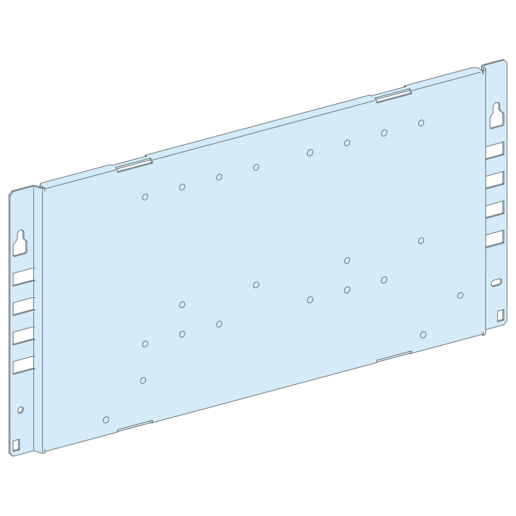 PrismaSeT G - Platine inverseur source NSX-INS250-Cde rotative-RAL9003